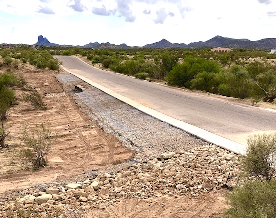 Wash Retention and Roadside stabilizing